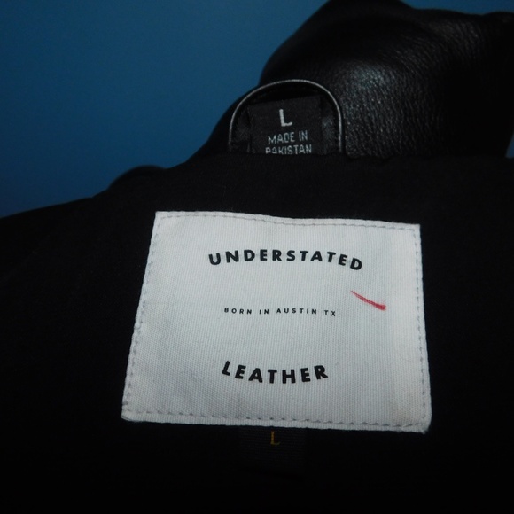 Understated Studded Leather Jacket-60% OFF MSRP - Picture 7 of 7